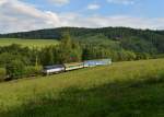 754 060 mit einem Os nach Nove Udoli am 09.08.2014 bei Provodice.