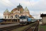 754 058-6 hier in Plzeň hl.n. mit dem Os 7412 nach Domažlice am 30.12.15.