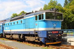 754 041-2 CD in Železná Ruda (Eisenstein) am 18.08.2016.