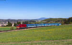 754 067 mit dem R 930 (Trutnov hl.n. - Praha hl.n.) bei Rtyně v Podkrkono�� 2.5.26