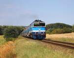 754 078-4 als Os 9055 zu sehen am 08.08.26 bei Pecerady.