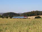 754 061-0 als Os 9055 zu sehen am 15.08.26 bei Pecerady.