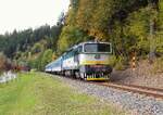 754 080-0 als Sp 1405 zu sehen am 14.10.26 bei Jindřichov na Moravě.