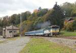 754 080-0 als Sp 1405 zu sehen am 14.10.26 in Jindřichov na Moravě.