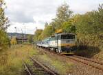 750 080-0 als Sp 1405 zu sehen am 14.10.26 in Jesen�k.