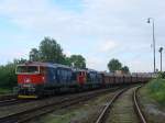 755 002-3 und 755 001  am 28.06.2008 in Kladno