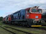 755 002-3 und 755 001-5 am 28.06.2008 in Kladno