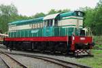 T669 0001 steht am 13 Mai 2012 ins Eisenbahnmuseum von Luzna u Rakovnika.