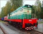 Diesellok T669.0001  Cmelak (Baujahre 1963)in Lužná u Rakovníka am 10.