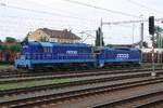 CZ-ODC 771 170-8 und CZ-TLC 750 111-7 am 20.Juli 2019 im Bahnhof Breclav.