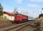 Zum Tag der Eisenbahn am 12.09.26, fuhr T 679 1600  den Sp 1678 (Cyklovlak Ohre) von Karlovy Vary nach Cheb.
