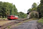 M 131.1515 fuhr am 29.08.20 eine Sonderfahrt von Cheb über Tršnice und Aš nach Hranice v Čechách.