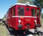 ČSD M131.1238 (Baujahr: 1950 Tatra)in Eisenbahnmuseum Kolesovka - Knezeves.