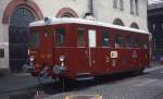 Porträt des Oldtimer Triebwagen M 131.1104 am 1.9.1995 in Praha Masarykovo.