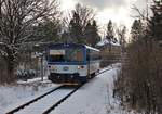 810 666 als Os 17220 zu sehen am 28.02.20 in Hranice v Čechách.