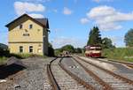 810 050-5 als Os 16725 ist am 01.07.20 in Chyše zusehen.