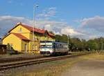 810 666 als Os 17253 zusehen am 25.07.20 in Aš město.