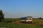 810 183 mit den Os 8550 Mělník - Mladá Boleslav město unterwegs bei Vrátno, 25.07.2020