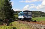 810 559-5 als Os 16725 war am 31.05.21 in Chyše zu sehen.