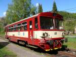 CD 810-441 wird gleich als Os27007 von Merklin (Merkelsgrn) zurck nach Karlovy Vary (Karlsbad) fahren.