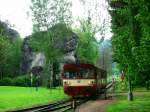 810 551 am 27.5.2011 kommt nach Adrpach(Adersbach).