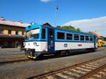 CD 810 313-7 am Hbf. Rakovnk am 4.7.2013. 