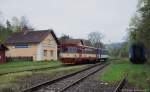 810 217 als OS9200 von Světlá nad Sázavou nach Čerčany am 28.04.2013 in Český Šternberk