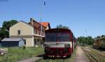 810 625-3 und 810 *** als Os 18113 (Volary-Strakonice) in Volary 9.6.14