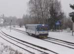 810 425-9 zu sehen am 04.01.16 in Aš.