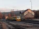 814 004 zusehen am 06.01.14 in Nova Role bei der Ausfahrt.