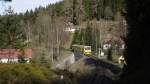 07.04.2014 Regionalbahn nach Johanngeorgenstadt in Nove Hamry.