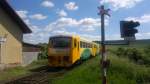 814 061-8 in Bf. Konětopy am 17.6.2015.