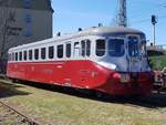 Dieseltriebwagen M260.001 in Dresden-Altstadt am 10.06.2018