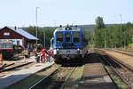 CD 842 026-7 als Os 4407 (Bohutice - Brno hl.n.) am 18.August 2018 im Bahnhof Moravske Branice.