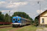 842 024 mit Os 7442 in Stod (30.07.2012)