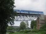 Viadukt im oberschlesischen Langenbruck (Moszczanka) bzw.