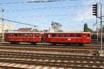 CSD M131.1448 (CD 801 615-6) fährt am 11.August 2019 nach Lednice fahrend aus dem Bahnhof Breclav.