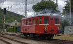 Wieder in Velke Breznov angekommen, der TW 131 1130 von Zubrnice.23.06.2108 15:21 Uhr