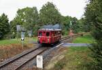 Am 11.09.21 fanden Sonderzugfahrten zwischen Aš und Hranice v Čechách mit M131 1515 statt. Hier ist der Triebwagen in Hranice v Čechách zu sehen.