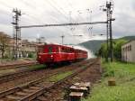 M 131. 1280, 70 54 83-09094-4 und M 131 109 am 09.05.15 bei der Ausfahrt in Ústí nad Labem-Střekov.