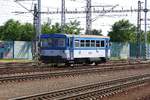 CD 809 336-1 fährt am 06.Juli 2019 als Sp 4284  Zahorie  von Kuty im Bahnhof Breclav ein.