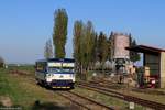 810 113 mit den Os 8527 Mladějov v Čechách - Mělník in Katusice, 22.04.2019