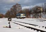 810 666 als Os 17221 zu sehen am 28.02.20 in Hranice v Čechách.