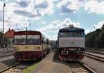 Am 30.07.16 ging es mit dem Rakovnický rychlík von Prag nach Rakovnik.