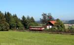 810 032 mit einem Os Domazclice-Furth im Wald am 3.10.13