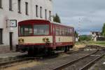 CZ-CD 50 54 93-29 092-6 BdtaxTD auf Bahnhof Okříšky am 26-5-2013.