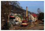 810 459-8 in Vejprty am MOs 5299 nach Chomutov 09.03.2014