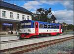 CD 810 289-9 in Bahnhof Sedlčany am 12. 10. 2026.