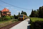 814/914 303 hat am 04.06.2015, als Os26317 nach Plzeň hl.n., den Hp Konstantinovy Lázně erreicht.