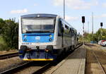 914 094-9 in Třemešná ve Slezsku auf dem Wege nach Krnov. 16.09.2023 14:51 Uhr.